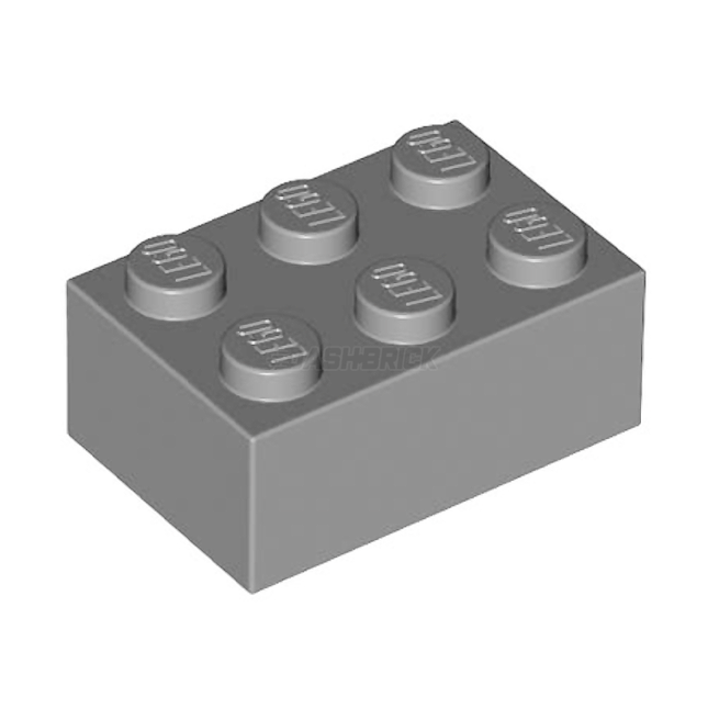LEGO Brick 2 x 3, Dark Grey [3002]