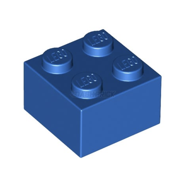 LEGO Brick 2 x 2, Blue [3003]