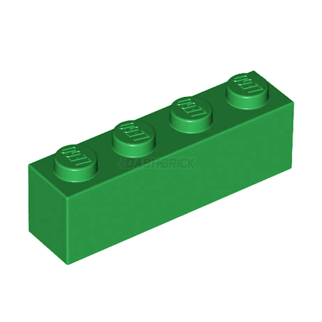 LEGO Brick, 1 x 4, Green [3010] 4112838