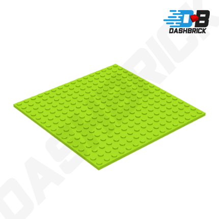 LEGO Plate 16 x 16, Lime [91405]