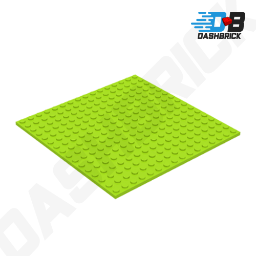 LEGO Plate 16 x 16, Lime [91405]