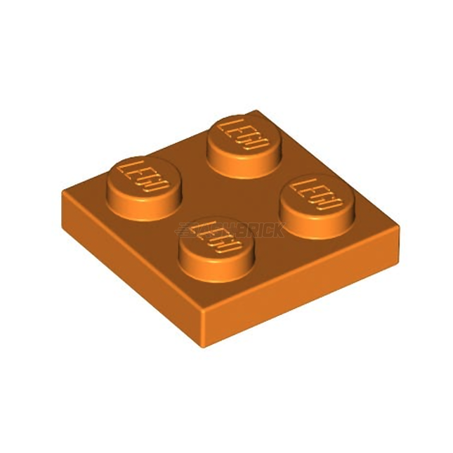 Orange lego deals piece