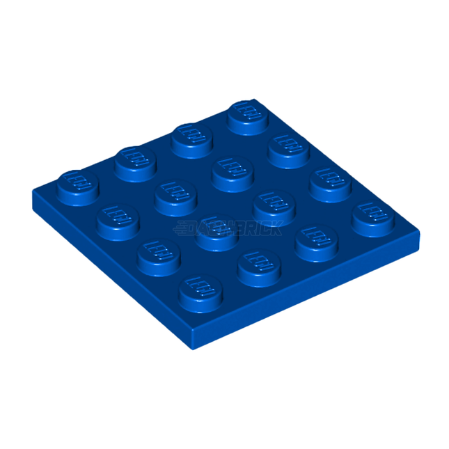 LEGO Plate 4 x 4, Blue [3031] 4243815