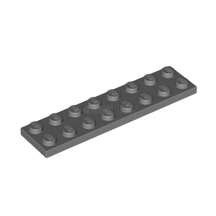 LEGO Plate 2 x 8, Dark Grey [3034] 4210997