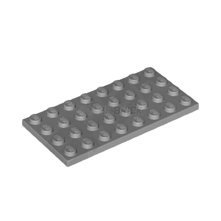 LEGO Plate 4 x 8, Dark Grey [3035]