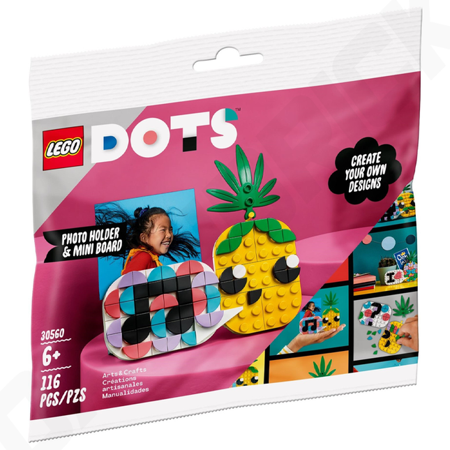 LEGO® DOTS™: Pineapple Photo Holder & Mini Board Polybag (2022) [30560]