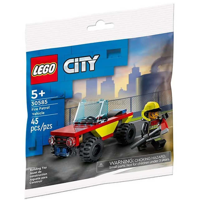 Fire car lego shop