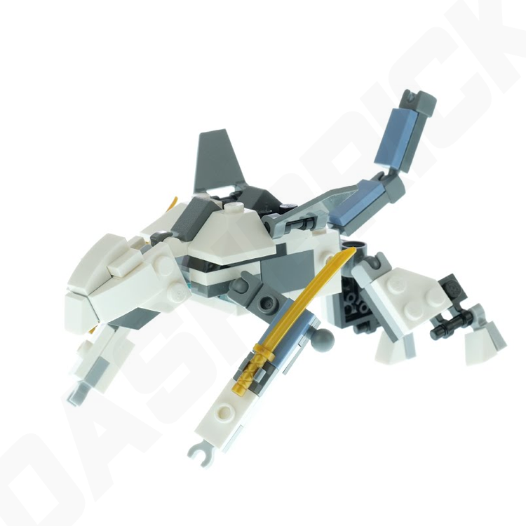 LEGO Ninjago Titanium Mini Mech Polybag 2 in 1 30591 DASHBRICK