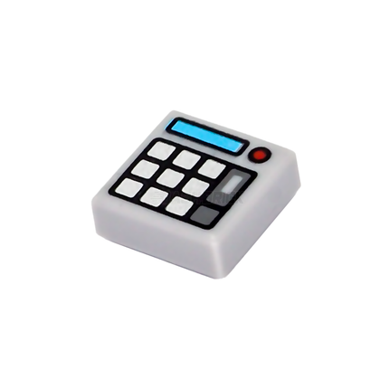 LEGO Minifigure Accessories - Keypad Buttons, Calculator (1 x 1 Tile) [3070bpb174]