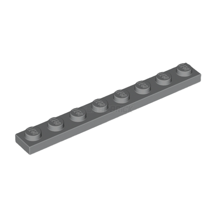 LEGO Plate 1 x 8, Dark Grey [3460] 4210998