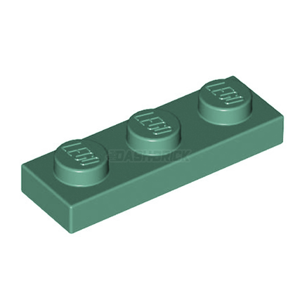 LEGO Plate, 1 x 3, Sand Green [3623] 6069257