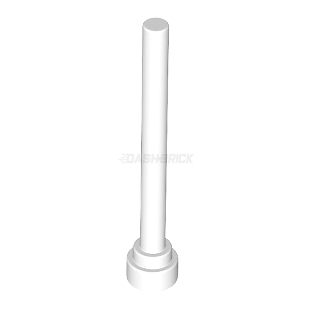 LEGO Antenna 4H - Flat Top, White [3957b] 395701