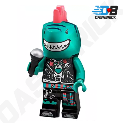 LEGO Collectable Minifigures - Shark Singer (3 or 12) [Vidiyo Bandmates Series 1]