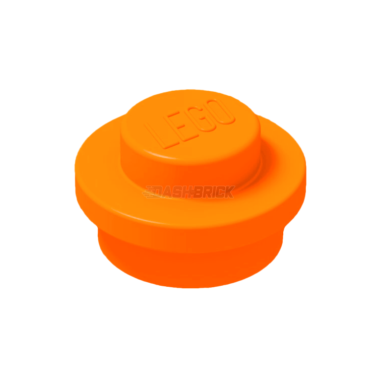 LEGO Round Plate 1 x 1 Orange 4073 DASHBRICK