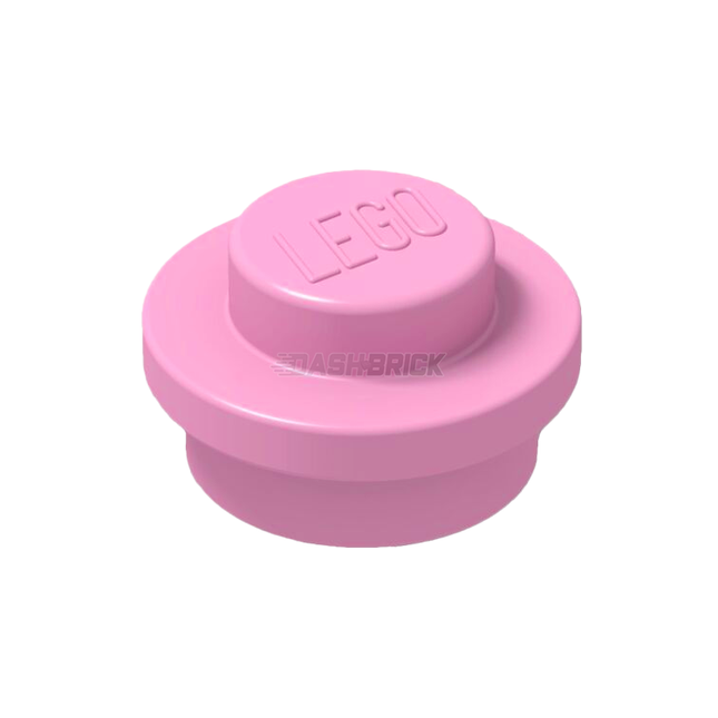 LEGO Round Plate, 1 x 1, Bright Pink [4073]