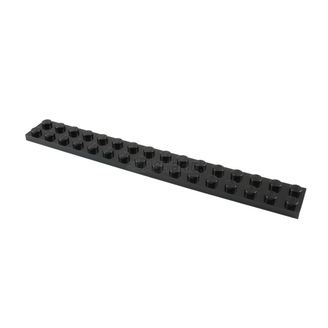 LEGO Plate 2 x 16, Black [4282] 428226, 428276