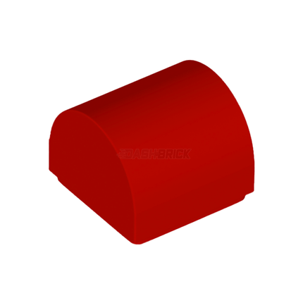 LEGO® Slope, Curved 1 x 1 x 2/3 Double, Red [49307]