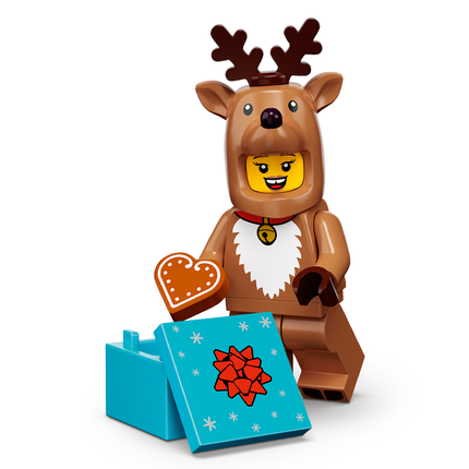 LEGO Collectable Minifigures - Reindeer Costume (4 of 12) Series 23