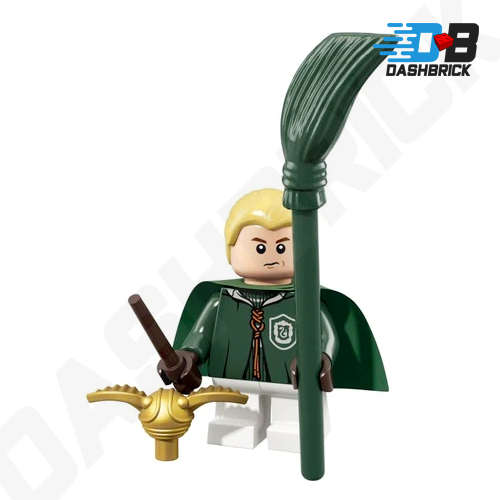 LEGO Minifigure - Draco Malfoy, Quidditch, Harry Potter - Series 1, (4 of 22)