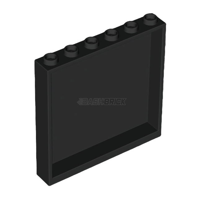 LEGO Wall/Panel 1 x 6 x 5, Black [59349] 4513539