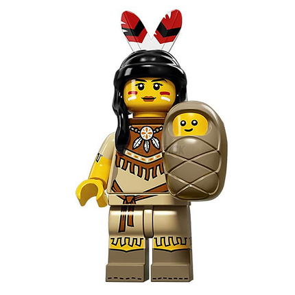 LEGO Collectable Minifigures - Tribal Woman (5 of 16) [Series 15]
