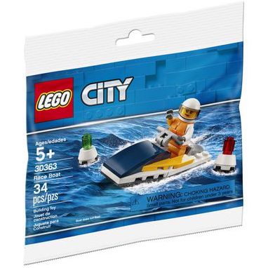 LEGO® City - Race Boat/Jet-Ski Polybag (2019) [30363] Retired Set