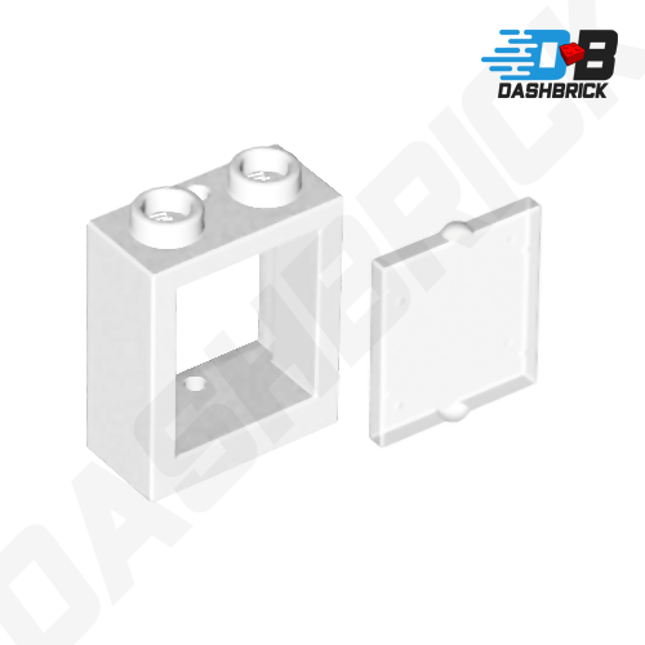 White LEGO® Parts – DASHBRICK