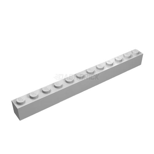 LEGO Brick 1 x 12, Light Grey [6112]