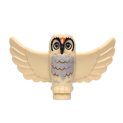 LEGO Minifigures Animal - Owl, Spread Wings, Tan [67632pb03]
