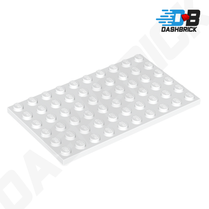 LEGO® Plate 6 x 10, White [3033]