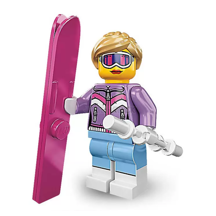 LEGO Collectable Minifigures - Downhill Skier (7 of 16) Series 8