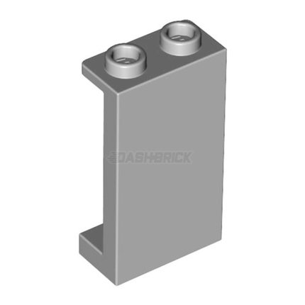 LEGO Wall/Panel 1 x 2 x 3 with Side Supports - Hollow Studs, Light Grey [87544]