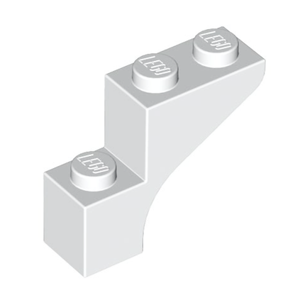 LEGO Brick, Arch 1 x 3 x 2, White [88292]
