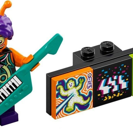 LEGO Minifigure - Alien Keytarist, Vidiyo Bandmates Series 1 (9 or 12)