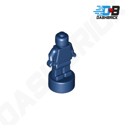 LEGO Minifigure Accessory - Trophy / Statuette, Dark Blue [90398]