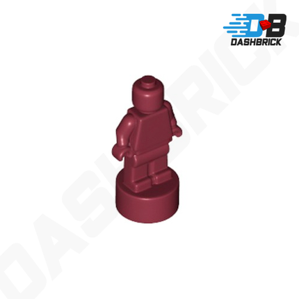 LEGO Minifigure Accessory - Trophy / Statuette, Dark Red [90398]