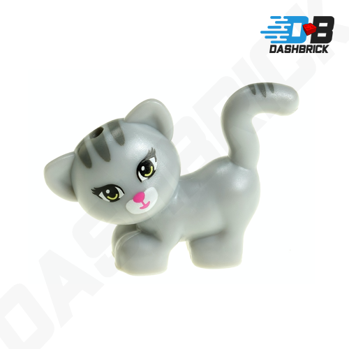 LEGO Animals - Cat, Light Grey - Minifigure Animal [93089pb01]