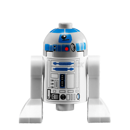 LEGO Minifigure - Astromech Droid, R2-D2, Light Gray Head (2008) [STAR WARS]