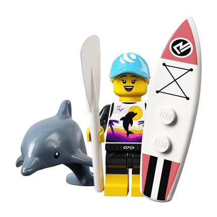 LEGO Collectable Minifigures - Paddle Surfer (1 of 12) [Series 21]