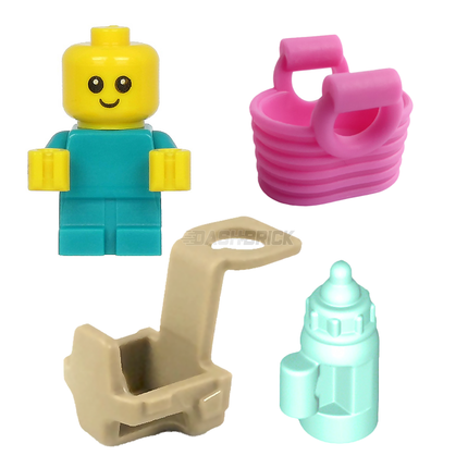 LEGO Minifigures - Baby Pack (Carrier, Bottle, Carrier) [CITY]