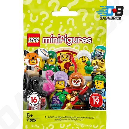 LEGO Collectable Minifigures - Fire Fighter (8 of 16) [Series 19]
