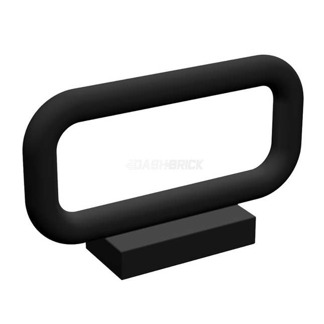 LEGO Fence/Barrier Bar 1 x 4 x 2, Black [6187] 618726