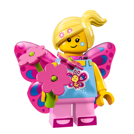 LEGO Collectable Minifigures - Butterfly Girl (7 of 16) [Series 17]