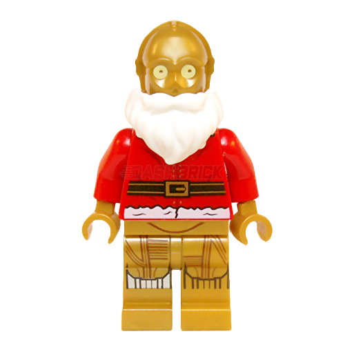 LEGO Minifigure - Santa C-3PO (2015) [STAR WARS]
