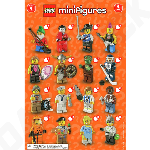 LEGO Collectable Minifigures Kimono Girl (2 of 16) Series
