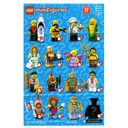LEGO Collectable Minifigures - Circus Strongman (2 of 16) [Series 17]