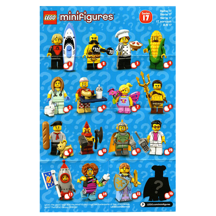 LEGO Collectable Minifigures - Corn Cob Man (4 of 16) [Series 17]