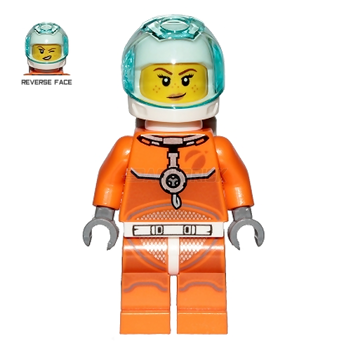 Orange spaceman lego 2025