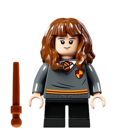 LEGO Minifigure - Hermione Granger, Gryffindor Sweater, Short Legs [HARRY POTTER]
