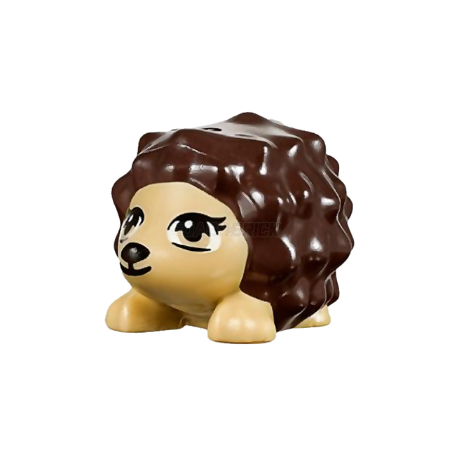 LEGO Animal - Hedgehog, Dark Brown and Tan [92586pb04]
